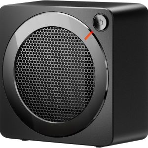 GAIATOP Space Heater, 500W Energy Efficient for Indoor Use, PTC Ceramic Fast Heating Electric Desk Heater, Overheating & 45°Tip-Over Protection Portable Mini Heater for Office Home Black